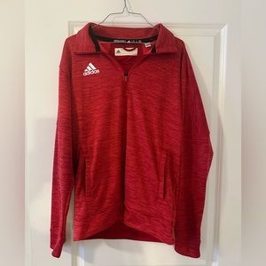 ADIDAS Like New Climalite Quarter Zip